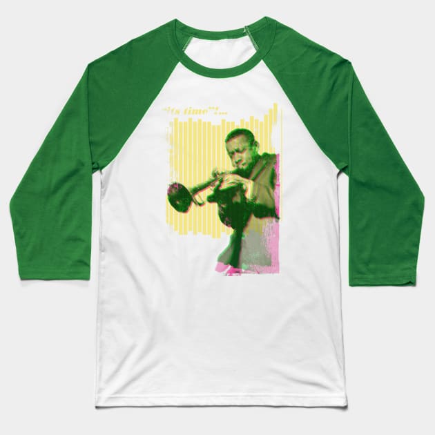 Lee Morgan Baseball T-Shirt by HAPPY TRIP PRESS